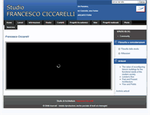 Tablet Screenshot of francescociccarelli.com